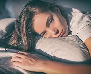 Effect of depression on sleep