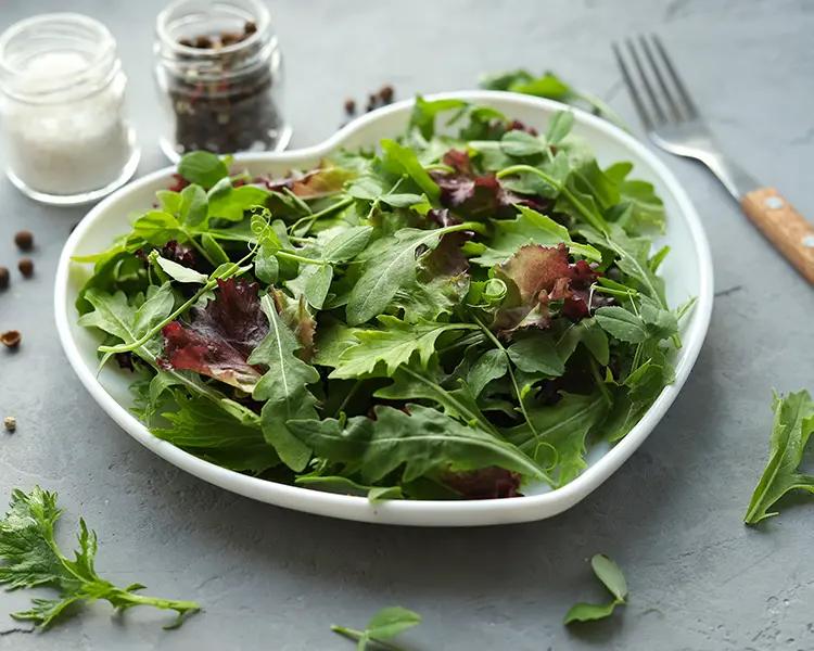 The benefits of Green Leafy Veggies for heart health