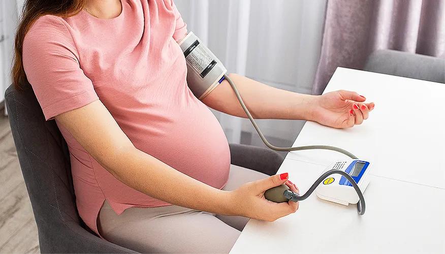 Effects of pregnancy on blood pressure