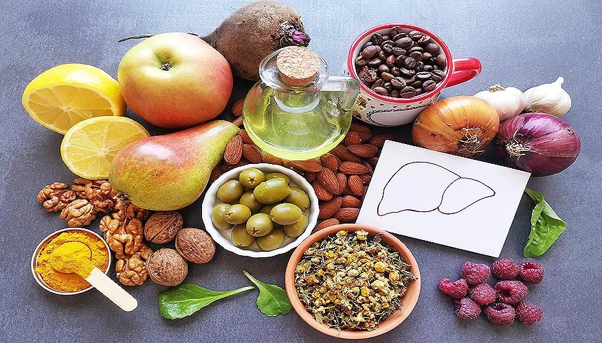 Foods that support a healthy liver
