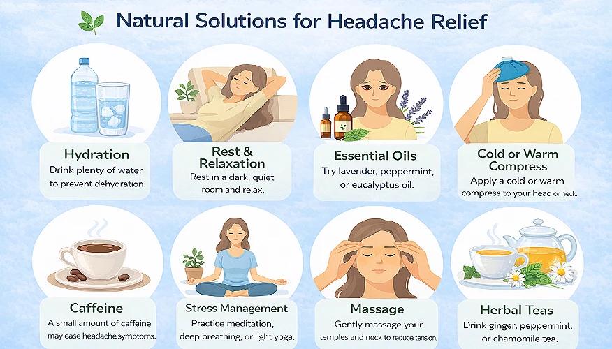 Natural solutions for headache relief