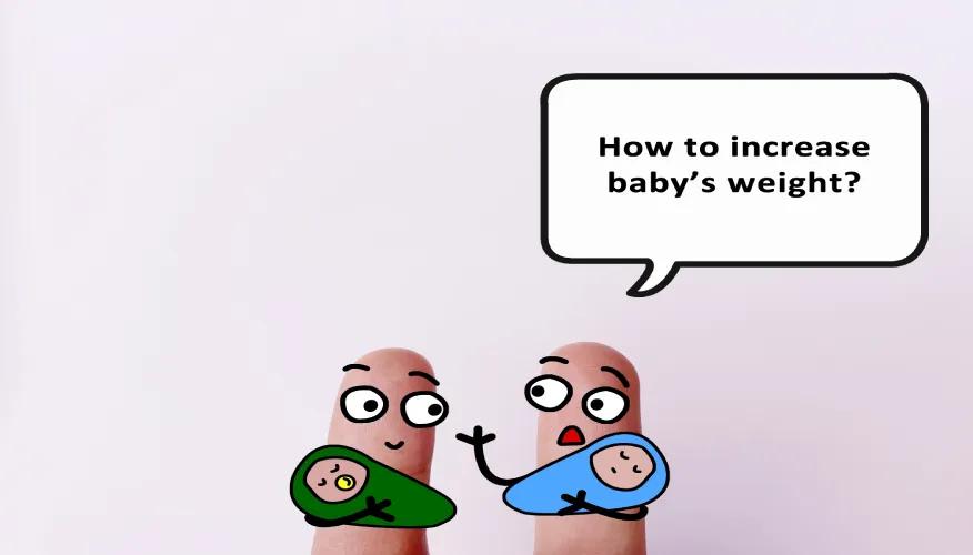 Tips to support healthy weight gain in babies