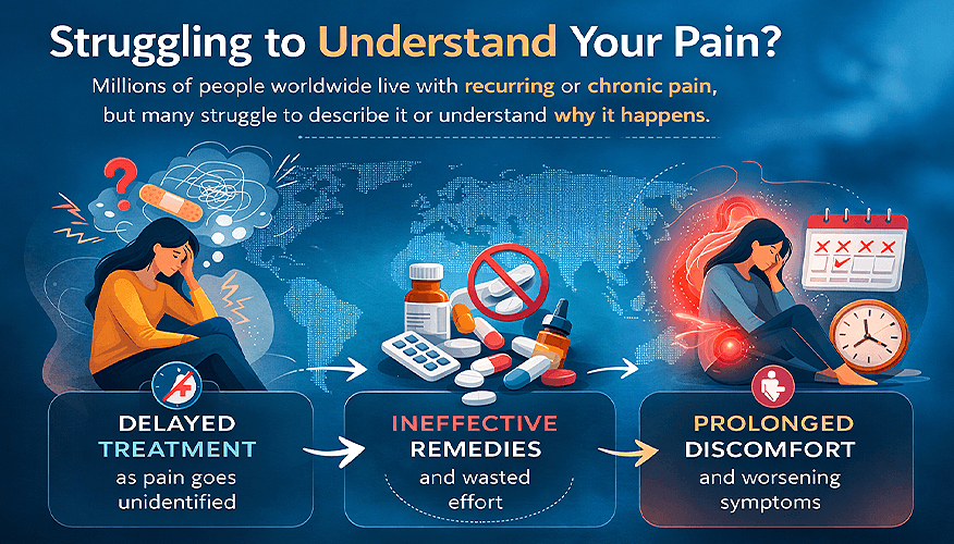struggling to understands your pain