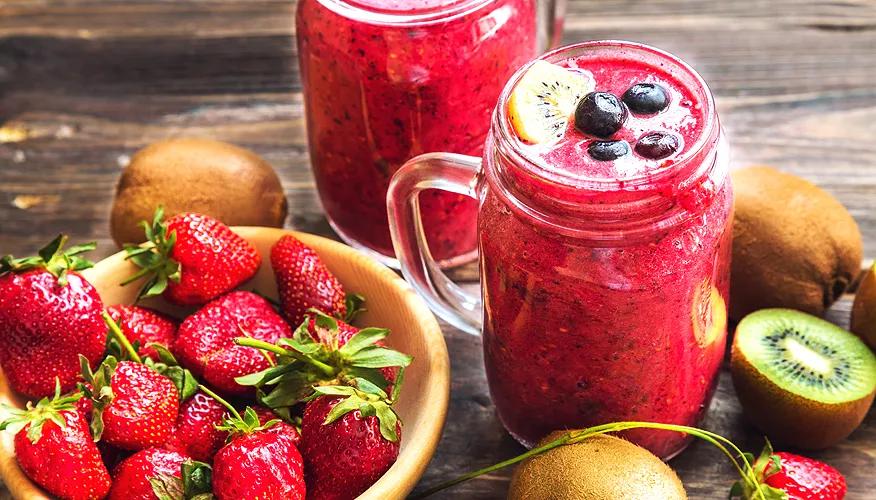 Berry and Kiwi Smoothie