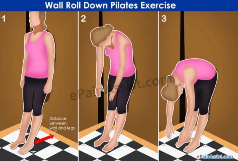 Rolling down the wall