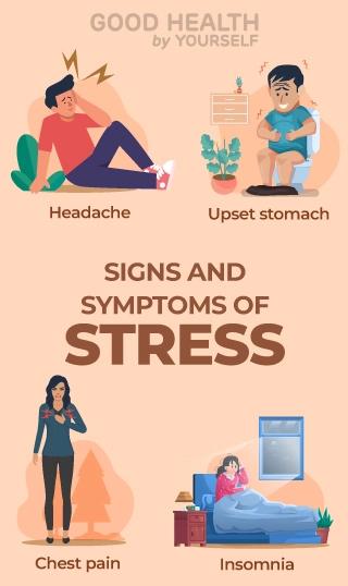 Signs and symptoms of stress