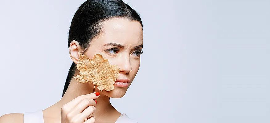 Peeling skin on shoulder due dry, chapped skin