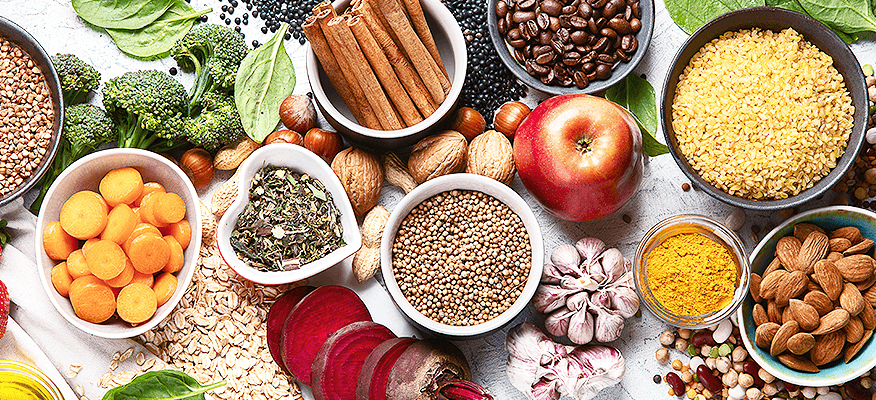 Healthy food for liver