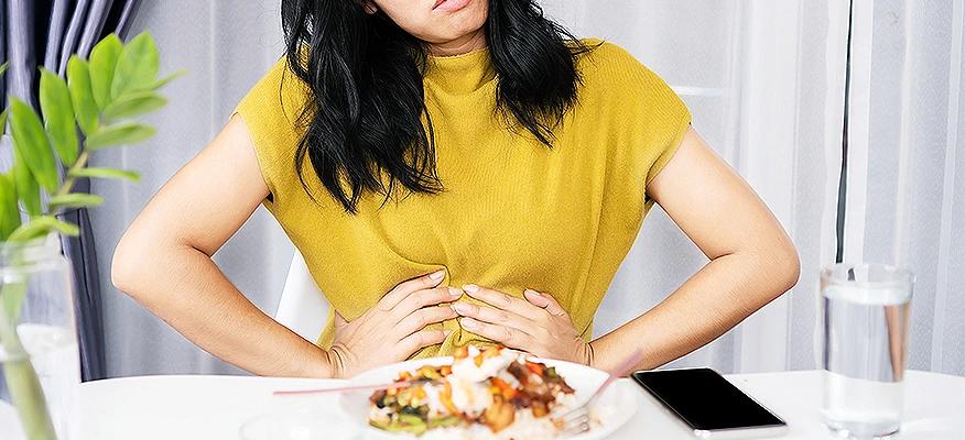 Excessive gas and bloating in women
