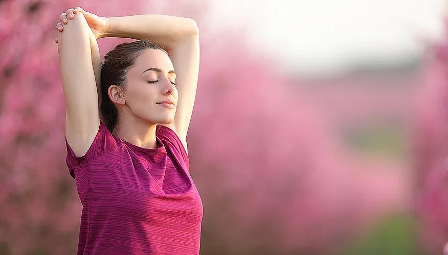 Long-term lifestyle changes for stress and period health