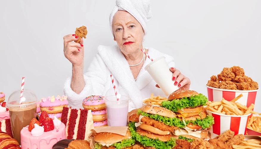 The role of ultra-processed foods in premature aging