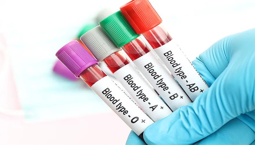 What are the blood types and their role in immunity
