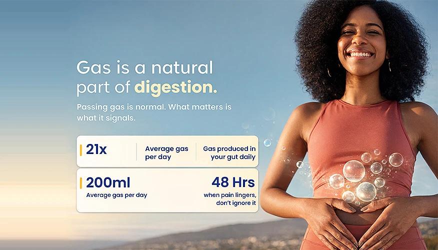 Gassy statistics and gas causes