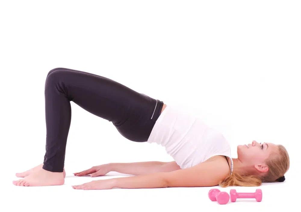 Setu Bandhasana (Bridge pose)