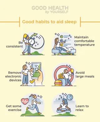 Good habits to aid sleep