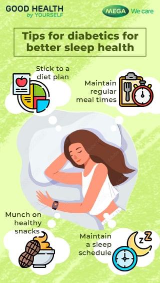tips for diabetics for better sleep health