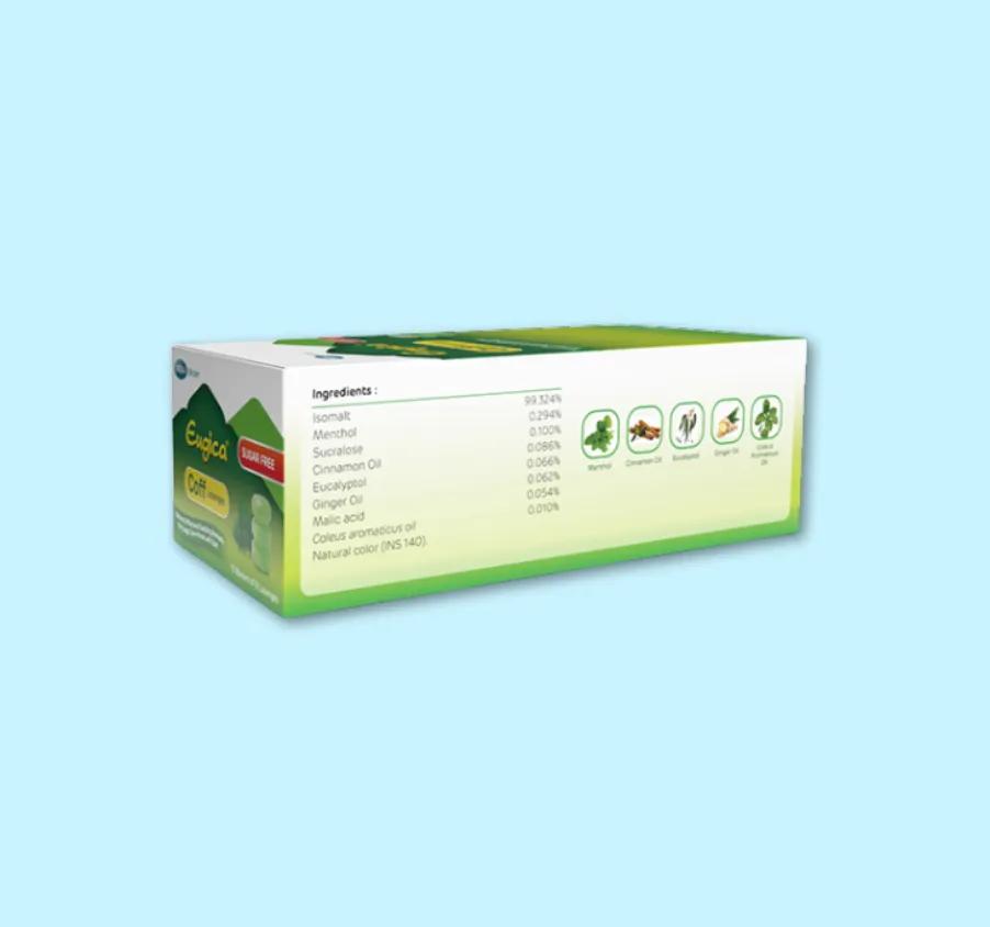 Cofftab Eugica Coff Herbal Lozenges Sugar Free for Cough Relief | MegaWeCare