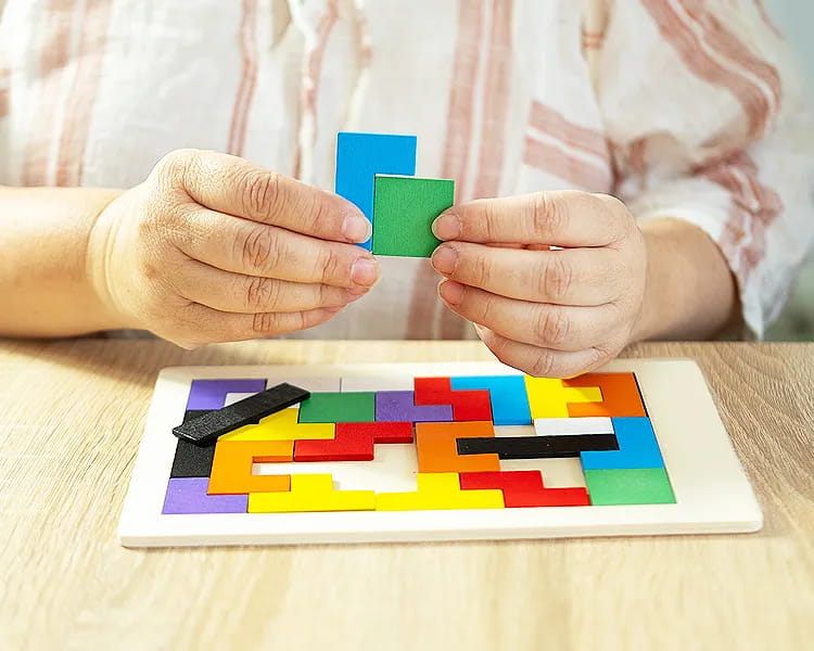 Signs of cognitive decline in a senior over 60